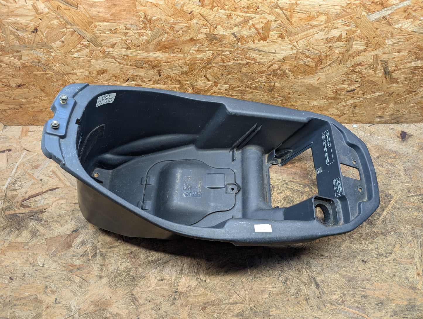 Honda Bali Helmfach