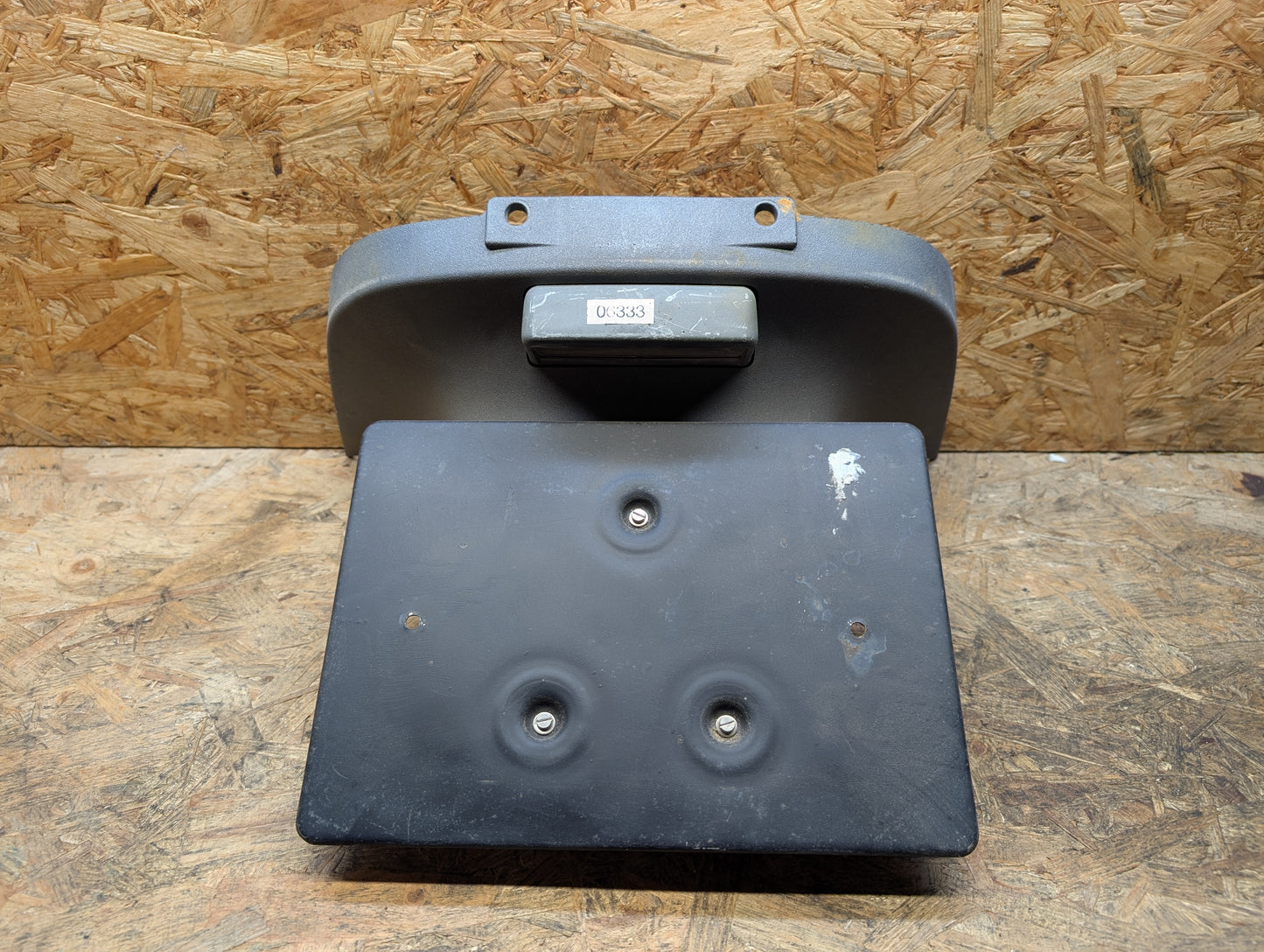 Piaggio X9 125 Kennzeichenhalterung